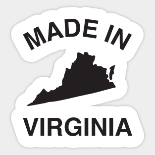 Made in Virginia Sticker